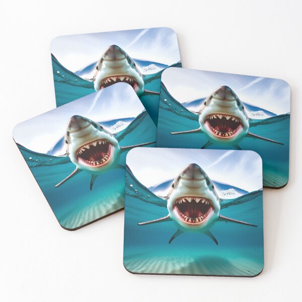 Item preview, Great White Shark designed and sold by SUPERGEEK Colony Research Campus.