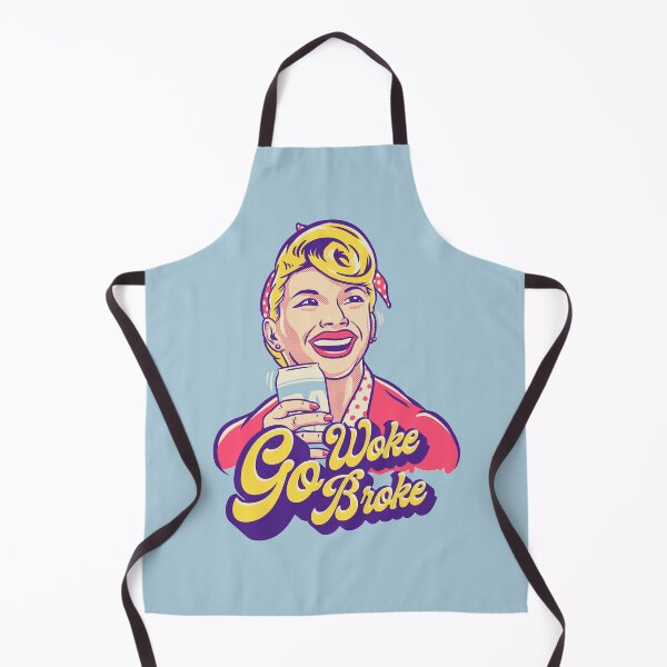 Item preview, Go WOKE Go BROKE designed and sold by Any Color Designs.