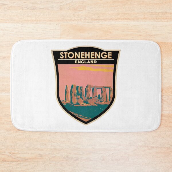 Item preview, Stonehenge Travel Art Badge designed and sold by KrisSidDesigns.