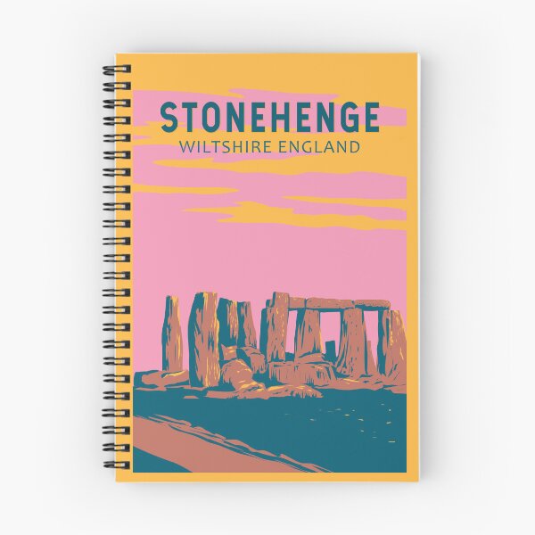 Item preview, Stonehenge Travel Art Vintage designed and sold by KrisSidDesigns.