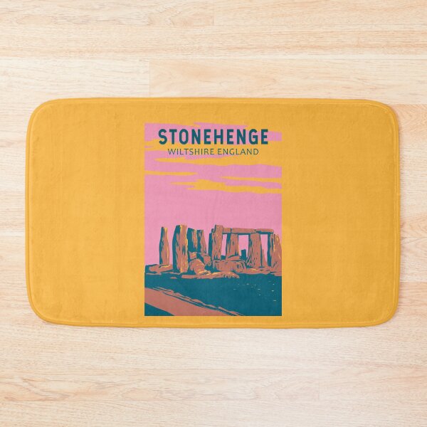Item preview, Stonehenge Travel Art Vintage designed and sold by KrisSidDesigns.
