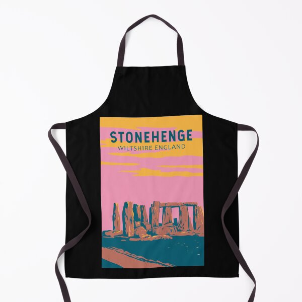 Item preview, Stonehenge Travel Art Vintage designed and sold by KrisSidDesigns.