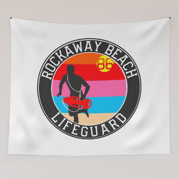 Item preview, Rockaway beach lifeguard designed and sold by emilybridget.