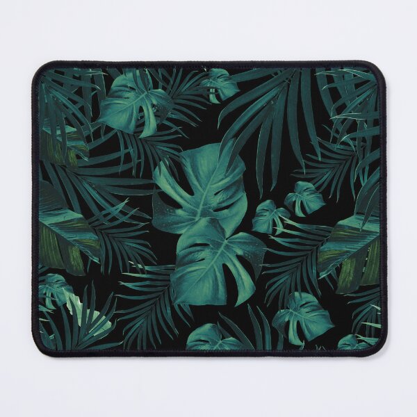 Item preview, Tropical Jungle Night Leaves Pattern #1 (2020 Edition) #tropical #decor #art designed and sold by Anita's & Bella's Art.