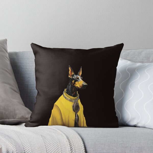 Item preview, Natural Ear Doberman in a Jacket designed and sold by Filmharmony.