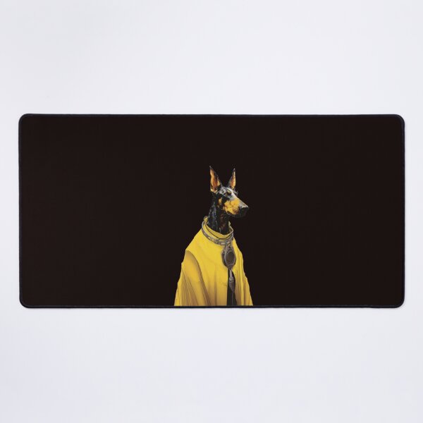 Item preview, Natural Ear Doberman in a Jacket designed and sold by Filmharmony.