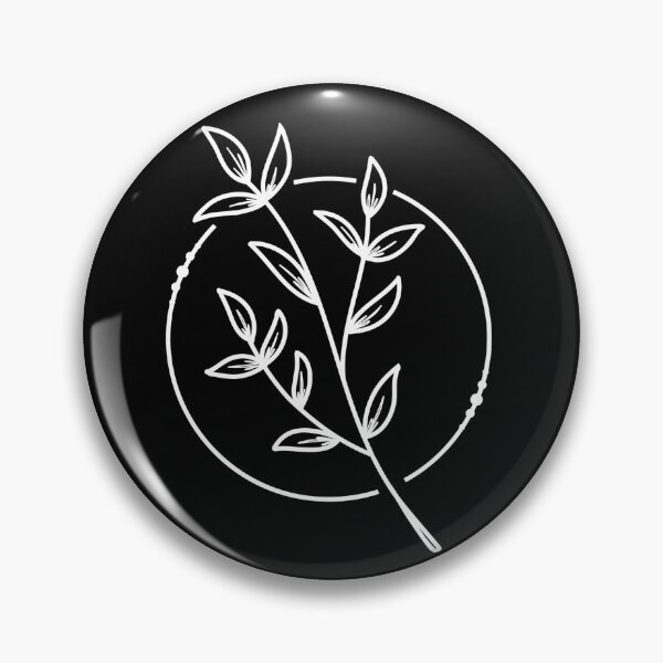 Item preview, Geometric Line Art Plant- White Circle designed and sold by nkarynne.