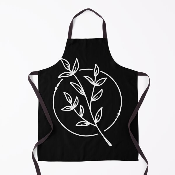 Item preview, Geometric Line Art Plant- White Circle designed and sold by nkarynne.