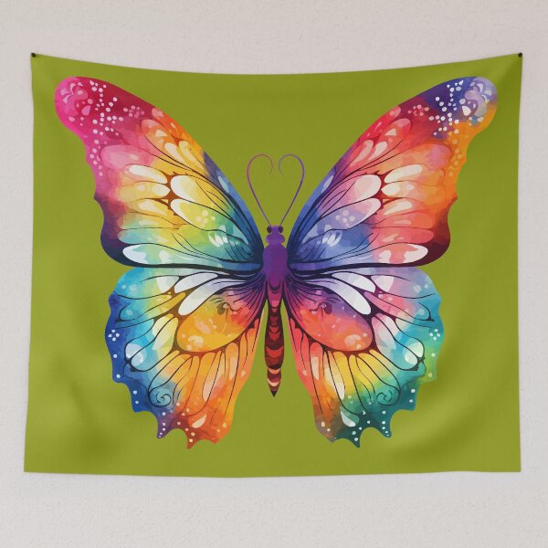 Item preview, Tie Dye Butterfly Vivid Colors designed and sold by LilyBell6.