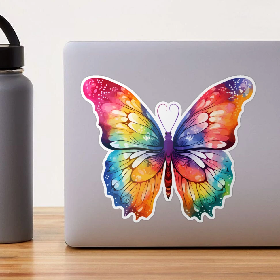 Fresh And Lovely Butterfly Bow Stickers For Notebooks - Temu