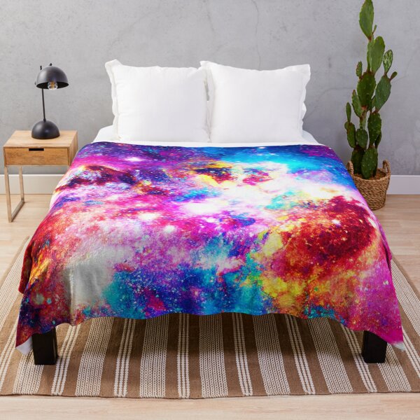 Item preview, Vibrant Color Play Nebula designed and sold by Health And Fitness Posts e-Store.