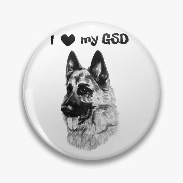 Item preview, German Shepherd Love designed and sold by JungleJava.