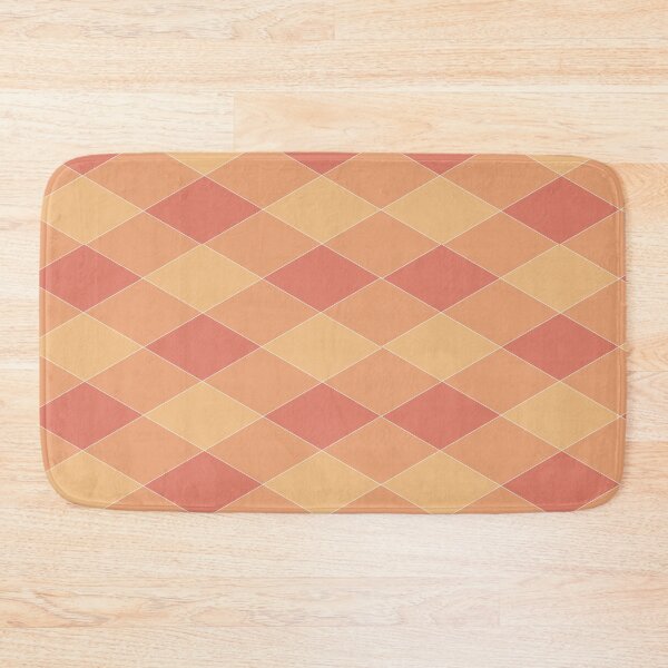Item preview, Orange check pattern designed and sold by Scottistt.