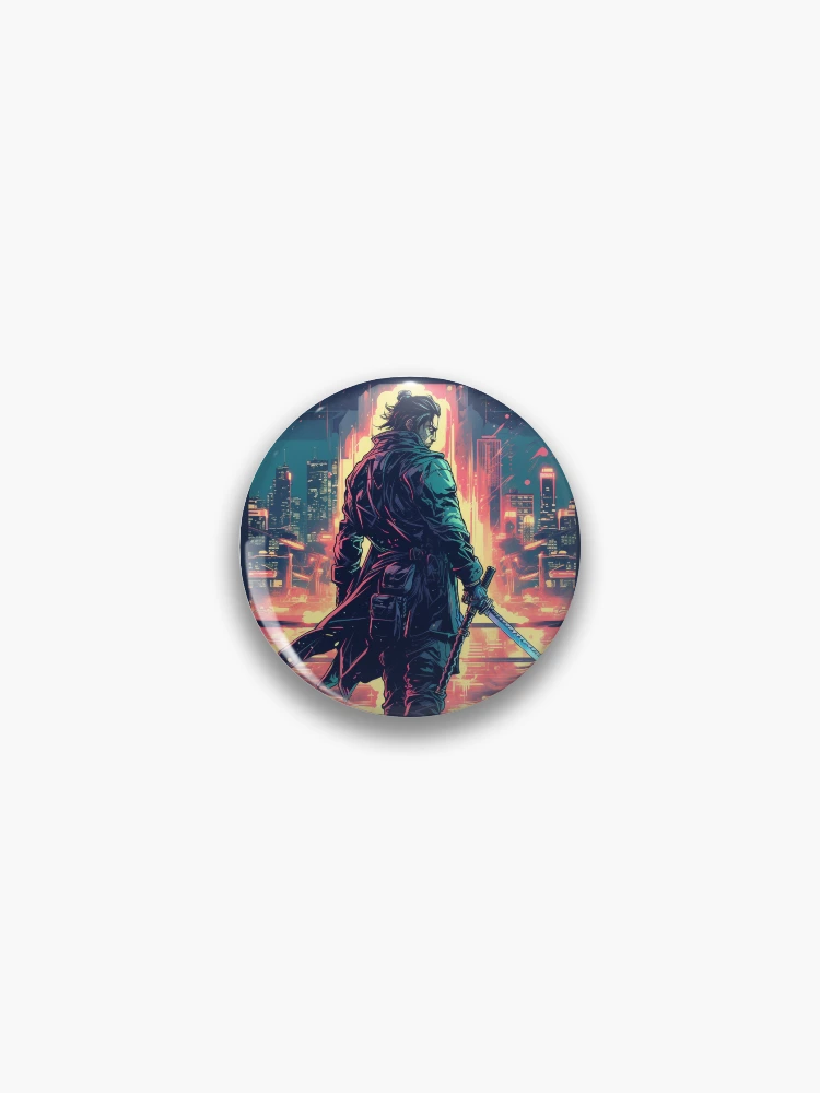 Thumbnail 1 von 3, Button, Ablaze In The City designt und verkauft von RiffraffDesigns.