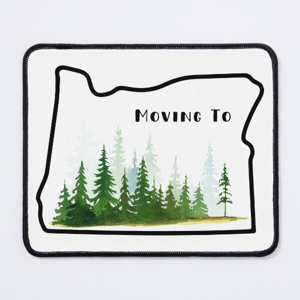 Item preview, Moving to Oregon designed and sold by trenchbalence.