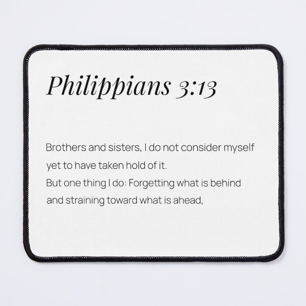 Item preview, Philippians 3:13 designed and sold by B1anc.