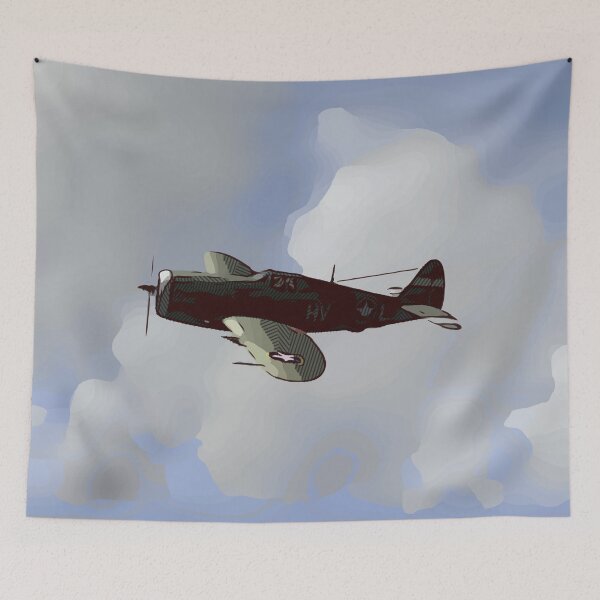 Item preview, P-47 Thunderbolt warbird aircraft [comics edition] designed and sold by Escarpatte.
