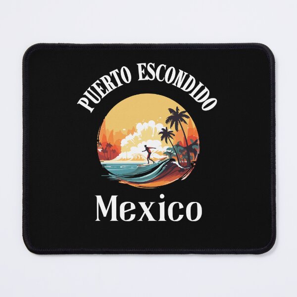 Item preview, Puerto Escondido Palm Trees, Beach And Surfing Design designed and sold by RektRepublic.