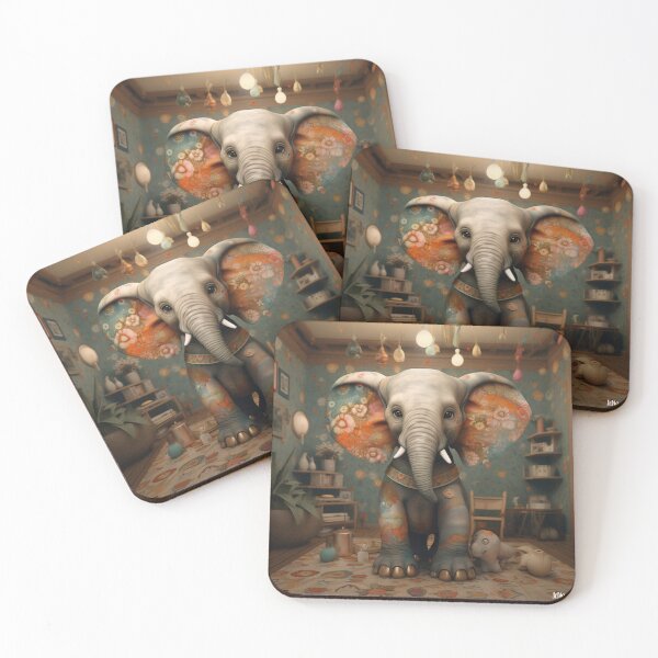 Item preview, The elephant in the room designed and sold by JeNoStudio.
