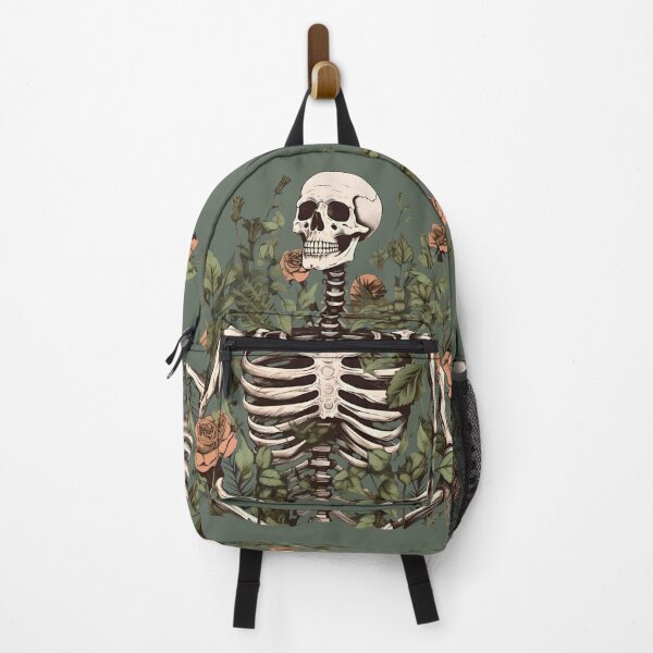 Item preview, Skeleton with rose flowers designed and sold by Hisirdoux.