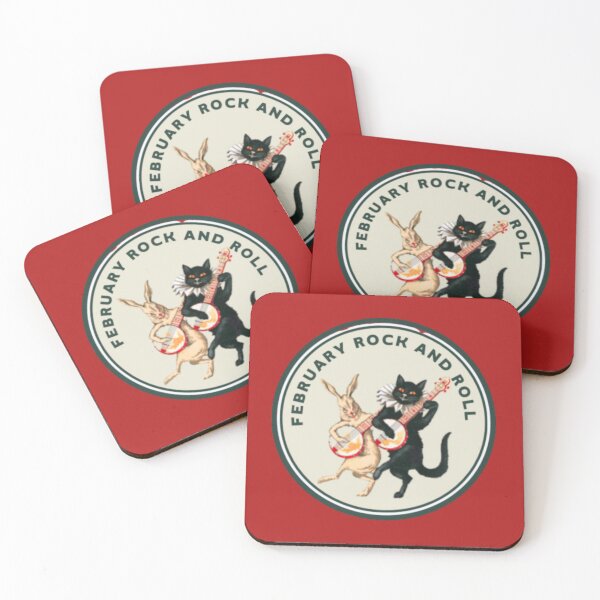 Item preview, DESIGN - FEBRUARY ROCK AND ROLL designed and sold by WAKYSHOP.