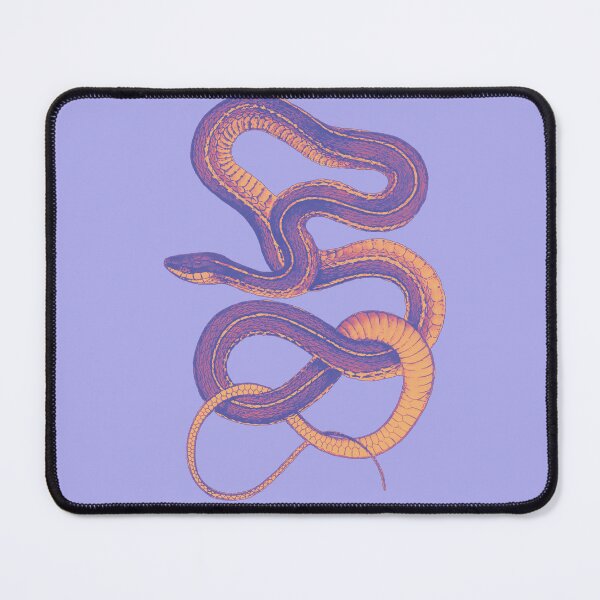 Item preview, Pop Art Snake- ribbon snake, sunset designed and sold by DreamingBeetle.