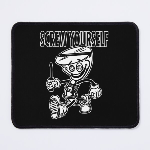 Item preview, Screw Mascot Struting, Screw Yourself designed and sold by eShirtLabs.