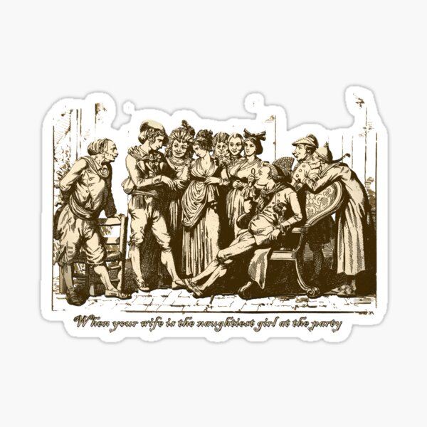 Item preview, When your wife is the naughtiest girl at the party hotwife stag design designed and sold by Vixen-Games.