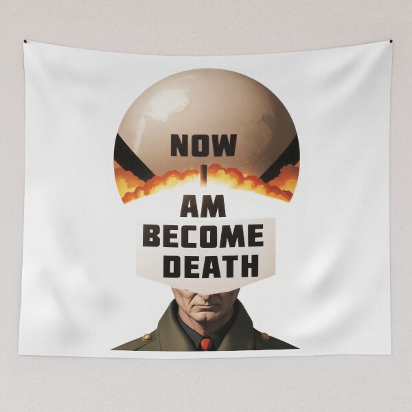 Item preview, Now I Am Become Death designed and sold by AykutDoodle.