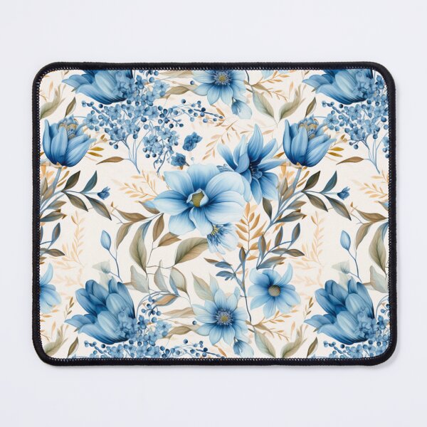 Item preview, Botanical Elegance blue flower designed and sold by LadiivPloy.