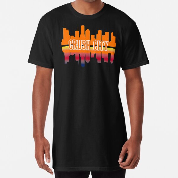 Houston Nickname Crush City Skyline | Art Board Print