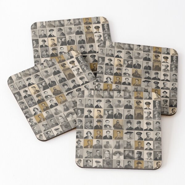 Item preview, Ugly Faces High School Yearbook with Cats I -  Absurd Grotesque designed and sold by DevemDavam.