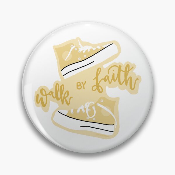 Item preview, Walk By Faith Yellow Sneakers designed and sold by sydneyletters.