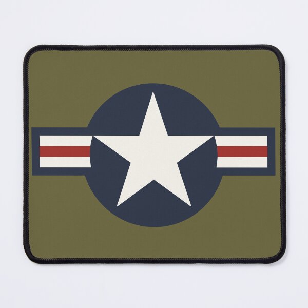 Item preview, Vintage Red White Blue USAAF Insignia Star Bars designed and sold by Digital Homestead.