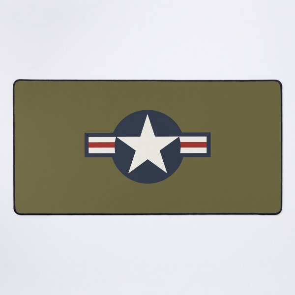 Item preview, Vintage Red White Blue USAAF Insignia Star Bars designed and sold by Digital Homestead.