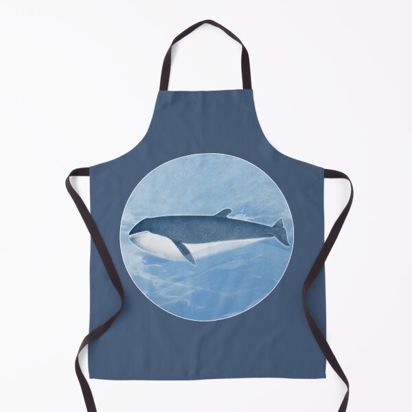 Item preview, Sharped finner Whale, Vintage restored and reworked art by Mindthecherry. designed and sold by MINDTHECHERRY.
