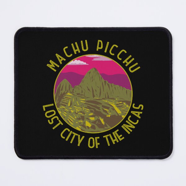 Item preview, Machu Picchu Peru Retro Distressed Circle designed and sold by KrisSidDesigns.
