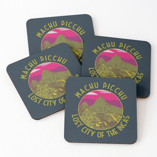 Item preview, Machu Picchu Peru Retro Distressed Circle designed and sold by KrisSidDesigns.