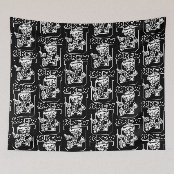 Item preview, Screw Mascot Struting, Screw U designed and sold by eShirtLabs.