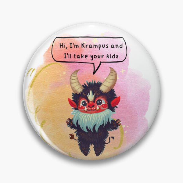 Item preview, Krampus designed and sold by Cuthuflito.