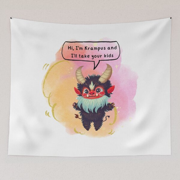 Item preview, Krampus designed and sold by Cuthuflito.