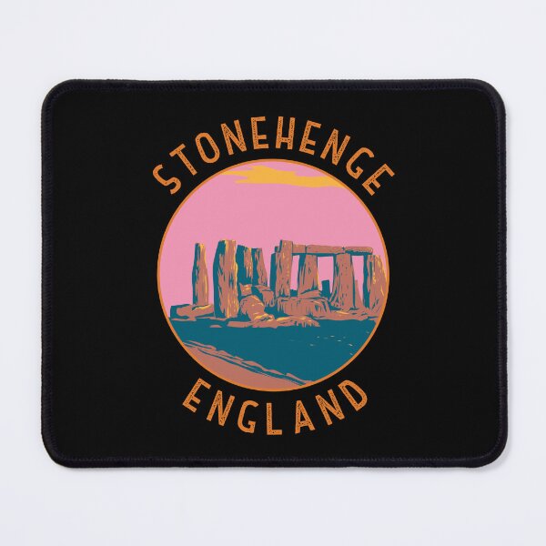 Item preview, Stonehenge Retro Distressed Circle designed and sold by KrisSidDesigns.