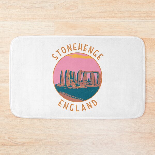 Item preview, Stonehenge Retro Distressed Circle designed and sold by KrisSidDesigns.