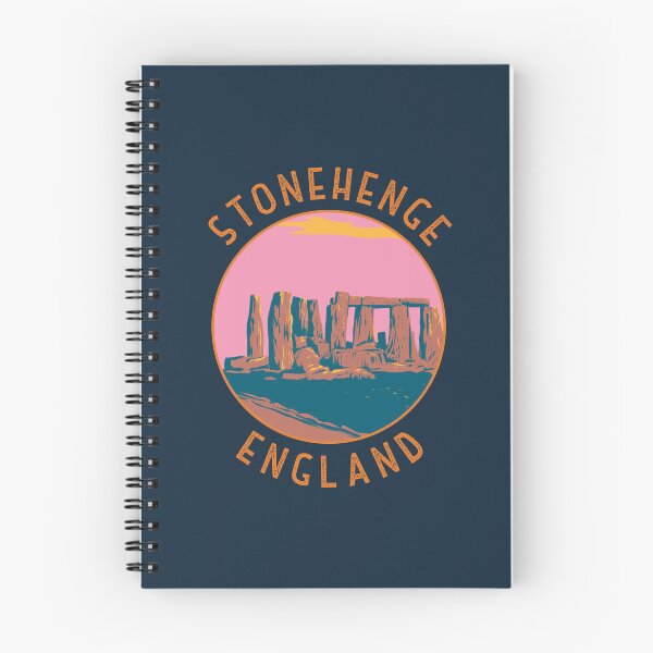 Item preview, Stonehenge Retro Distressed Circle designed and sold by KrisSidDesigns.