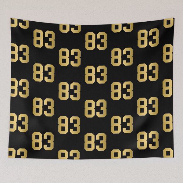 Item preview, Golden Number 83 - Sports Numbers  designed and sold by NECHSTORE.