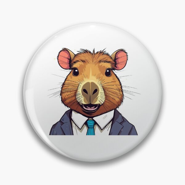 Item preview, Capybara is my spirit animal designed and sold by Len-adeu.