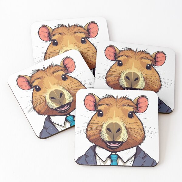 Item preview, Capybara is my spirit animal designed and sold by Len-adeu.