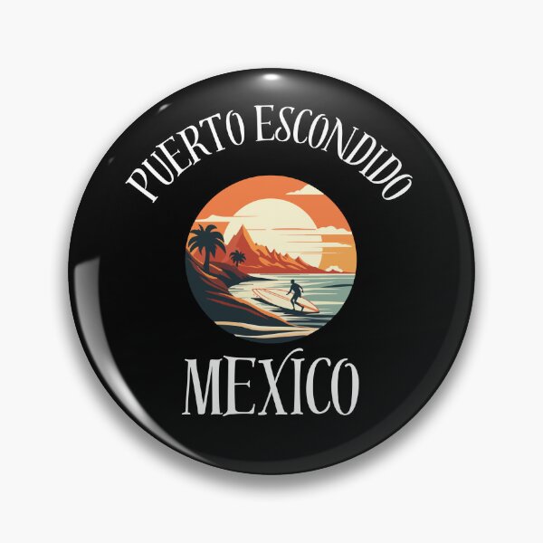 Item preview, Puerto Escondido Sunset, Palm Trees And Surfboard Design designed and sold by RektRepublic.