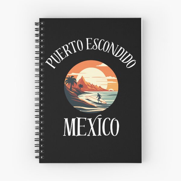 Item preview, Puerto Escondido Sunset, Palm Trees And Surfboard Design designed and sold by RektRepublic.