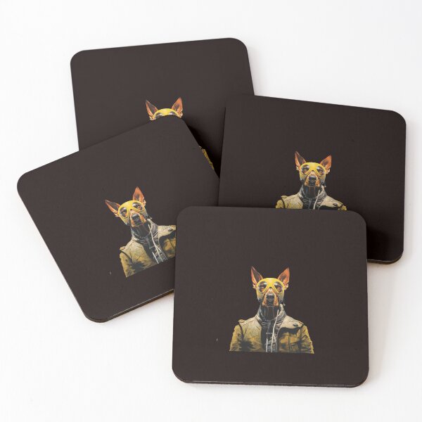 Item preview, Natural Ear Doberman in Jacket with Googles designed and sold by Filmharmony.